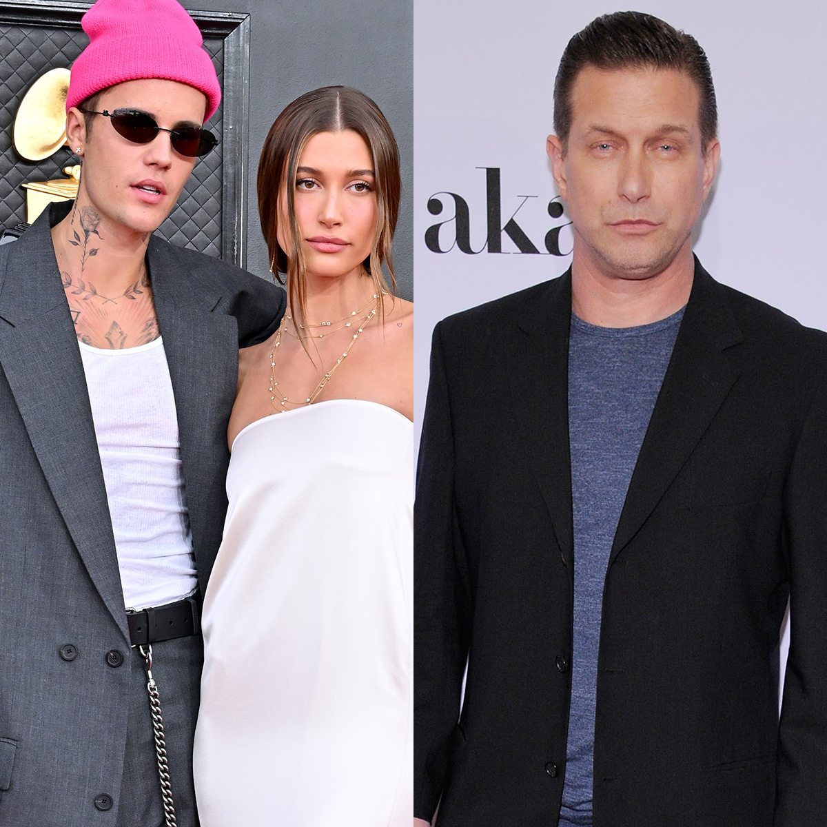 Image for article Stephen Baldwin Shares Cryptic Message After Praying for Justin and Hailey Bieber  E! Online  E! NEWS