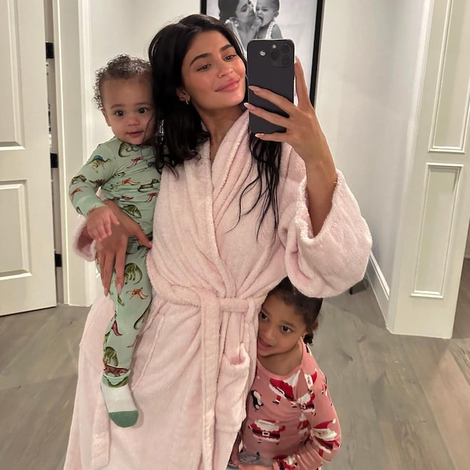 Kylie Jenner, Aire Webster, Stormi Webster