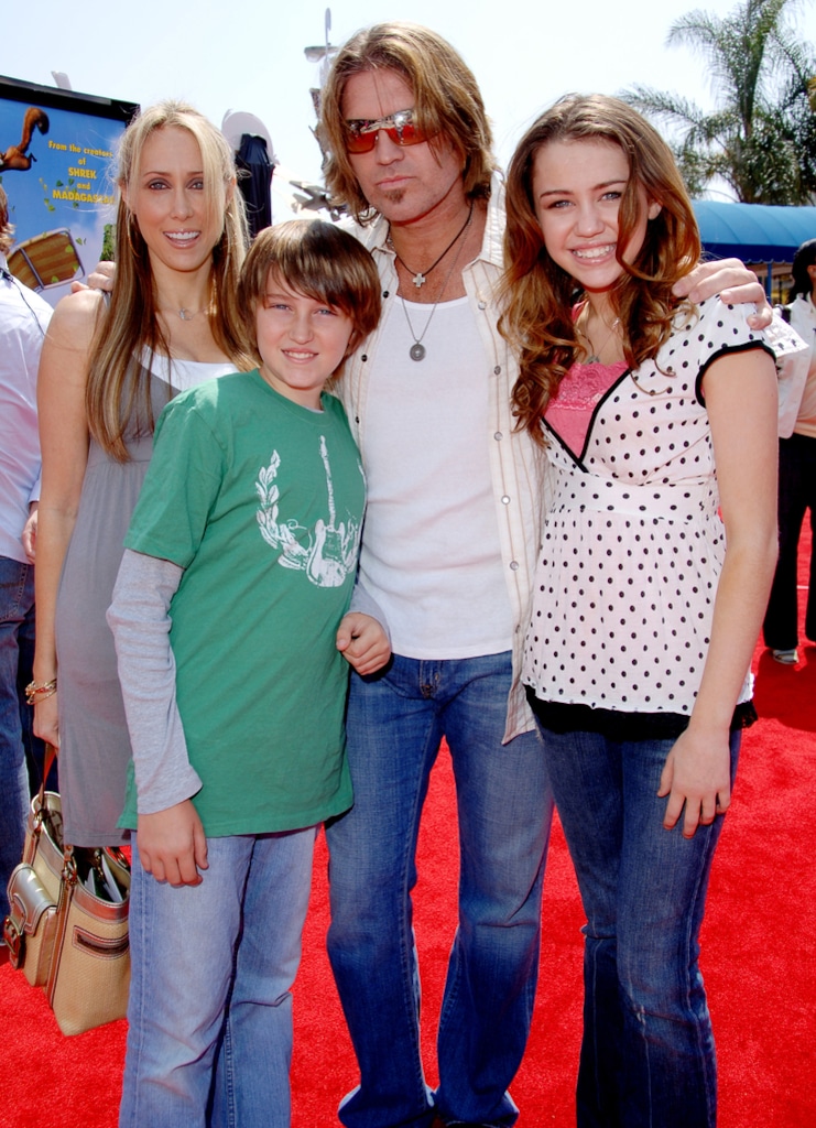 Tish Cyrus, Billy Ray Cyrus, Braison Cyrus, Miley Cyrus