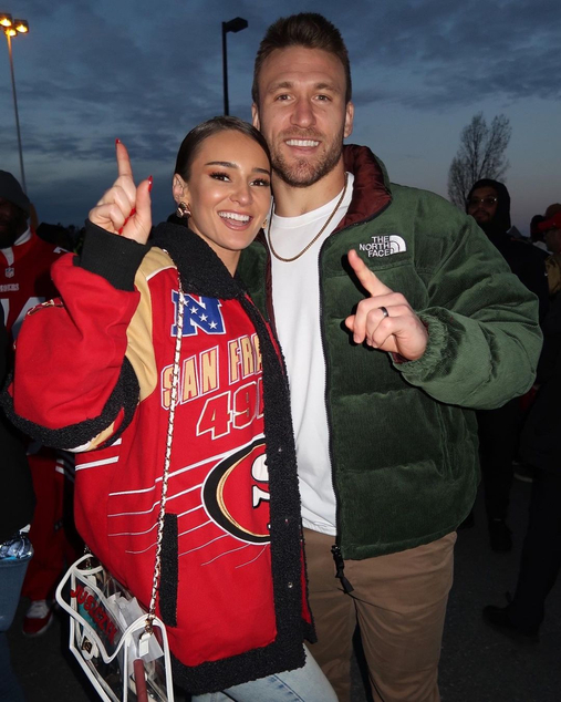 Score a Look at 49ers Player Kyle Juszczyk and Wife Kristin's Romance