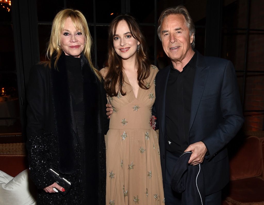 Melanie Griffith, Dakota Johnson, Don Johnson