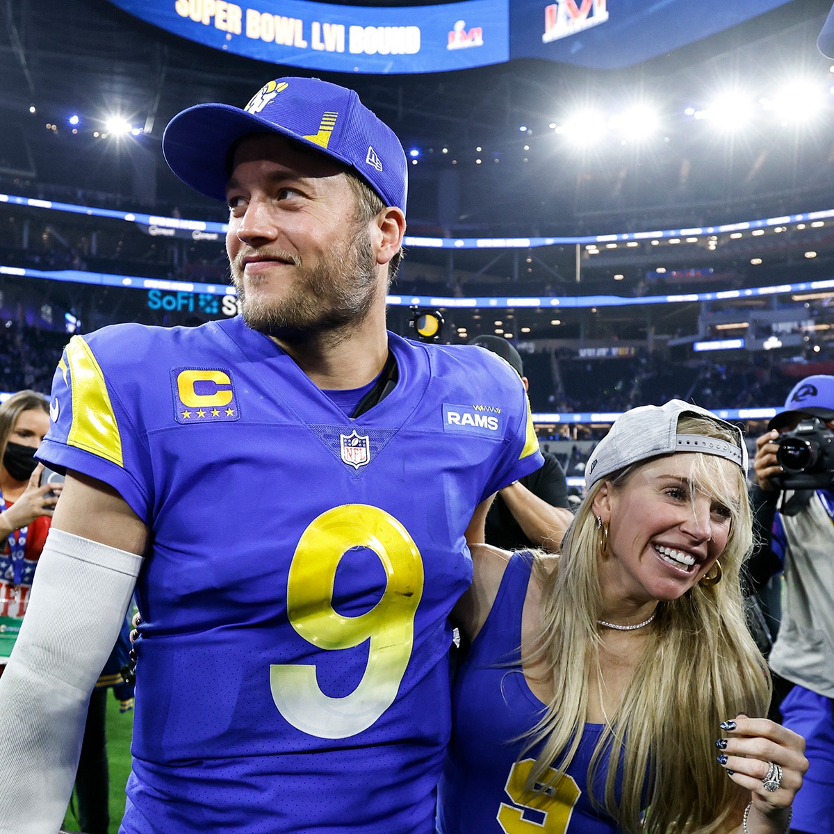 Kelly Stafford and Matthew Stafford