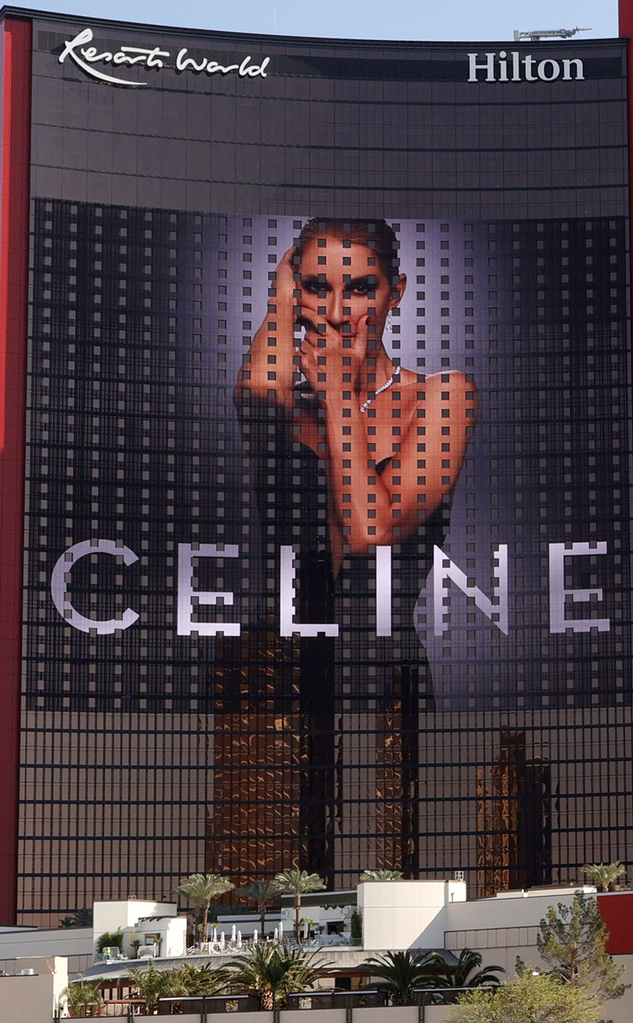 Celine Dion, Sign, 2021, Resorts World Las Vegas