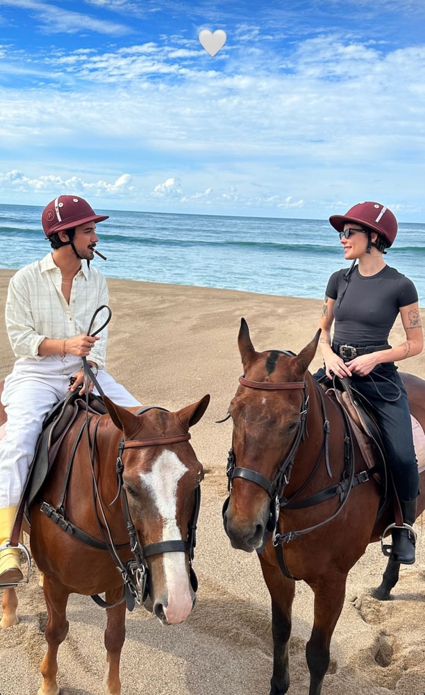 Halsey gibt seltene Einblicke in die Bindung ihrer Verlobten Avan Jogia zu ihrem Sohn