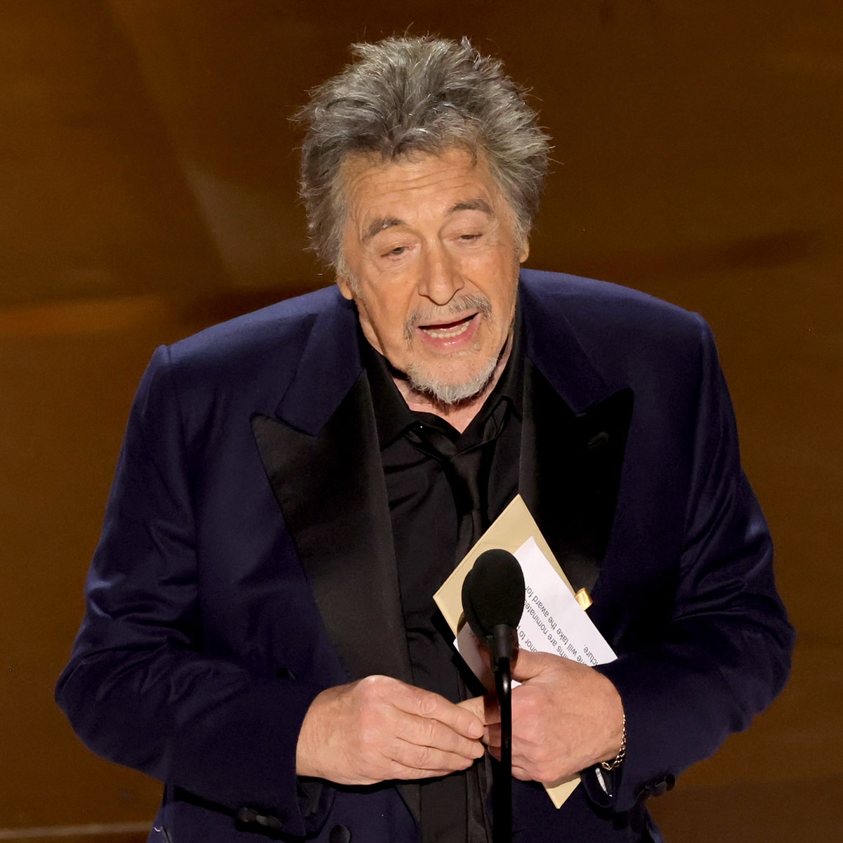 Al Pacino Makes Rare Appearance at 2024 Oscars
