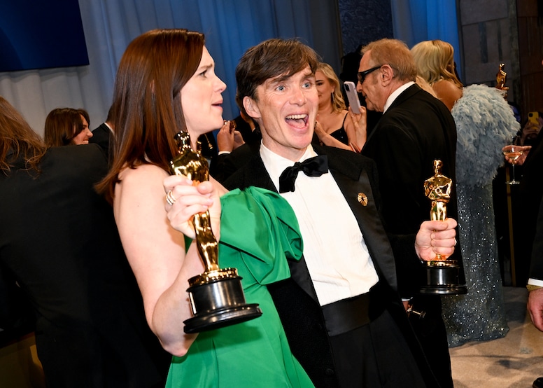 Jennifer Lame, Cillian Murphy, Governors Ball, 2024 Oscars