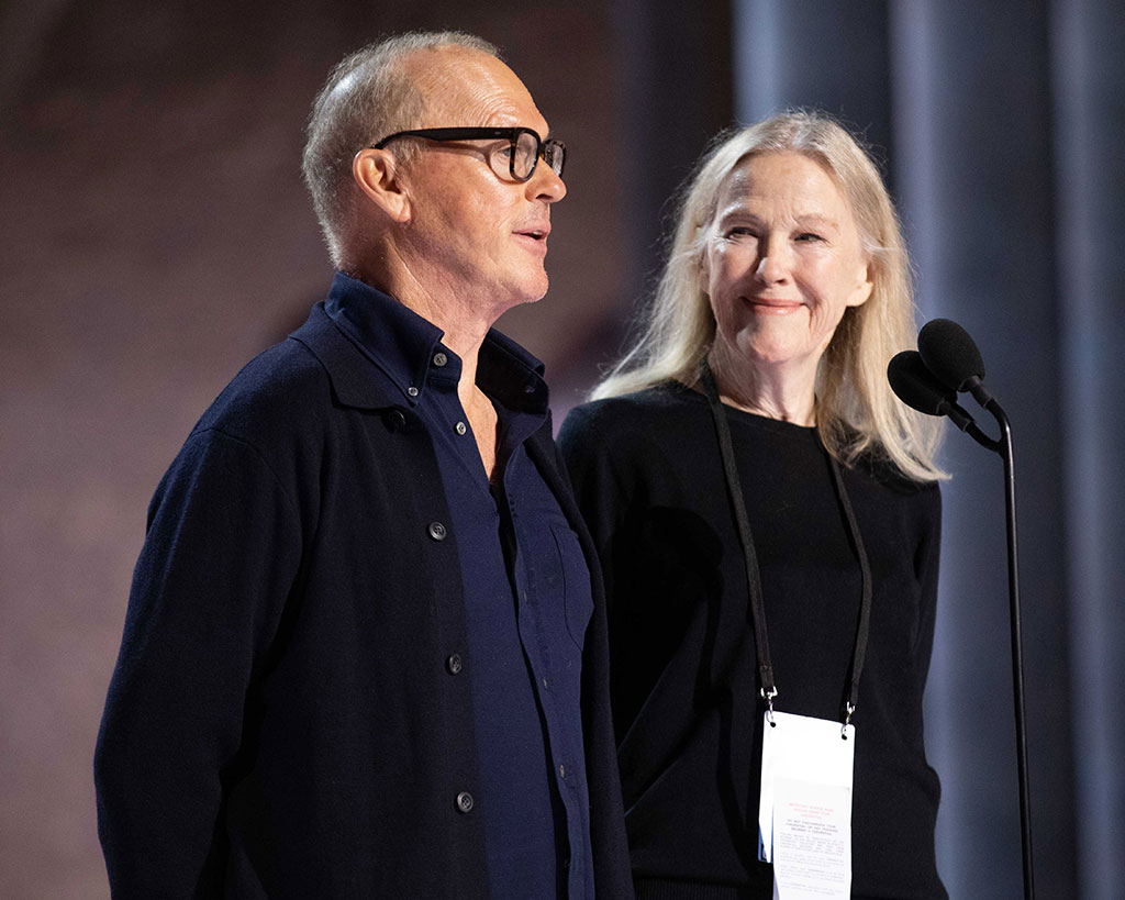 Michael Keaton, Catherine OHara, Oscars 2024 Rehearsal