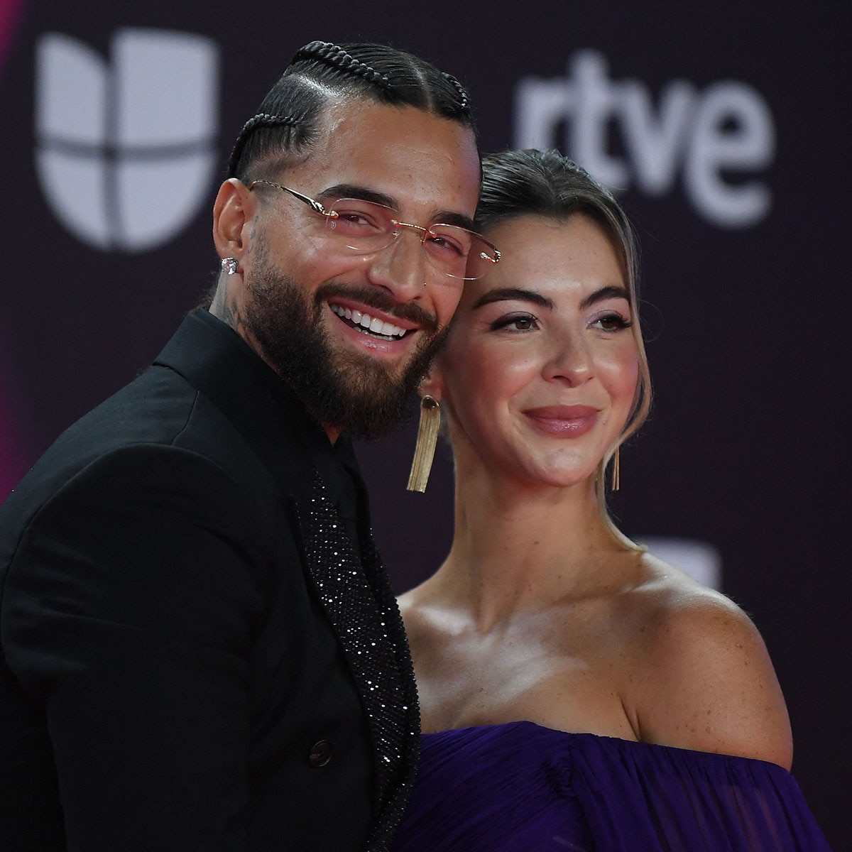 Maluma, Susana Gomez, Pregnant, 2023 Latin Grammys