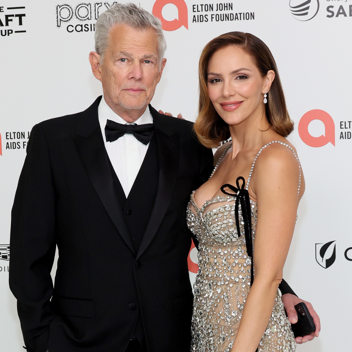 Katharine McPhee and David Foster Smash 2024 Oscars Party Date Night