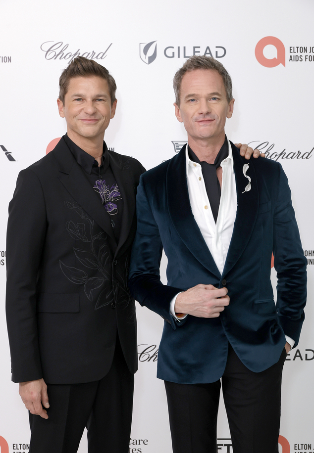David Burtka, Neil Patrick Harris, Oscars 2024, Elton John AIDS Foundation's 32nd Annual Academy Awards Viewing Party