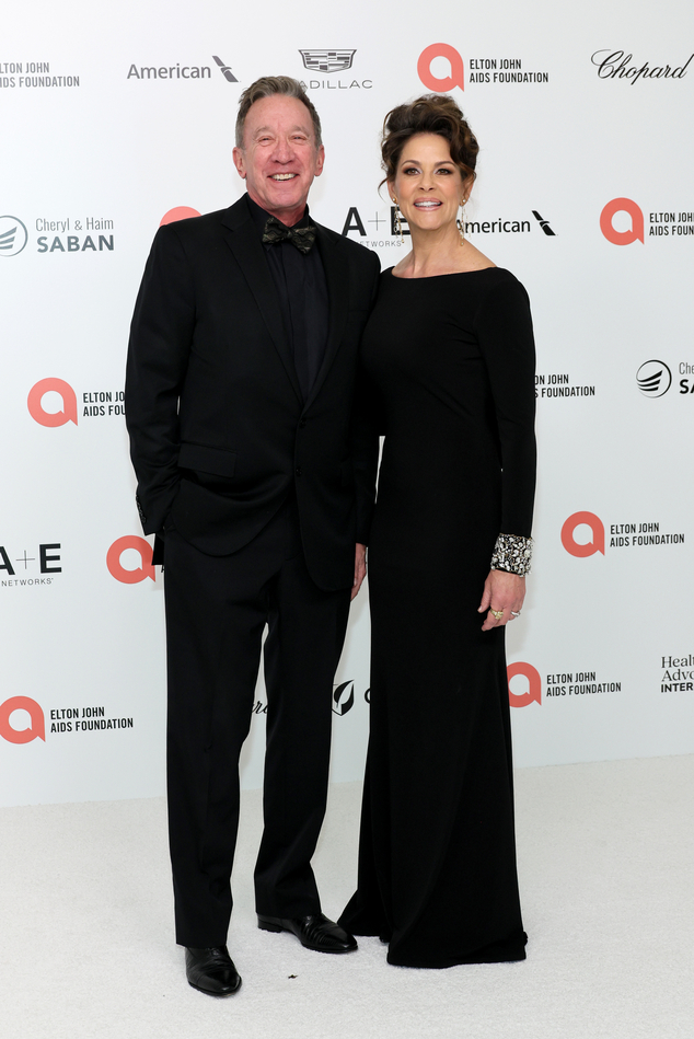 Tim Allen, Jane Allen, Oscars 2024, Elton John AIDS Foundation's 32nd Annual Academy Awards Viewing Party