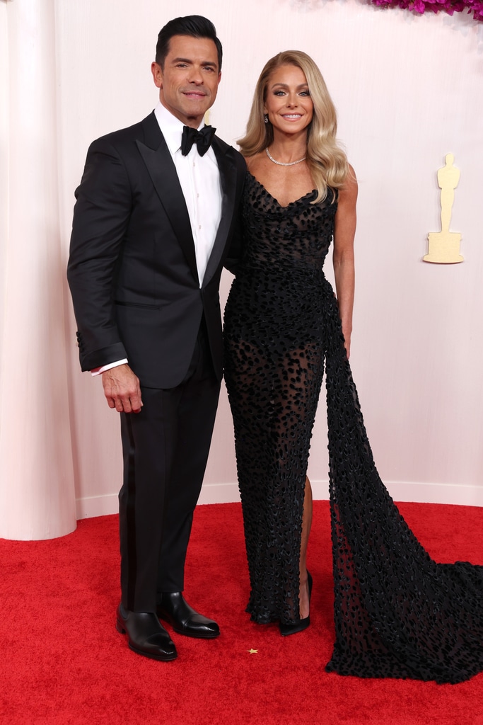 Mark Consuelos and Kelly Ripa, Oscars 2024, Academy Awards 2024