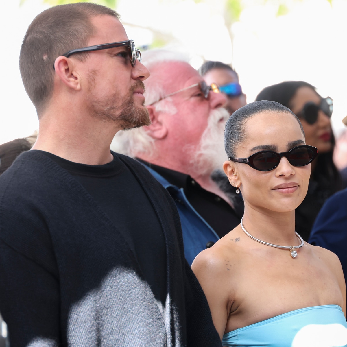 Photos From Channing Tatum Supports Fiancée Zoë Kravitz And Her Dad ...