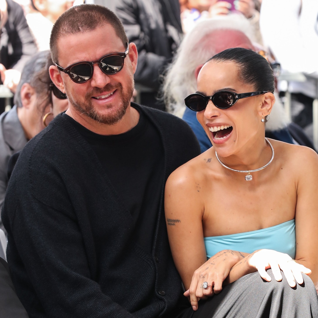 Чанинг Тейтъм ускорява задълженията си като годеник В допълнение към придружаването на Зоуи