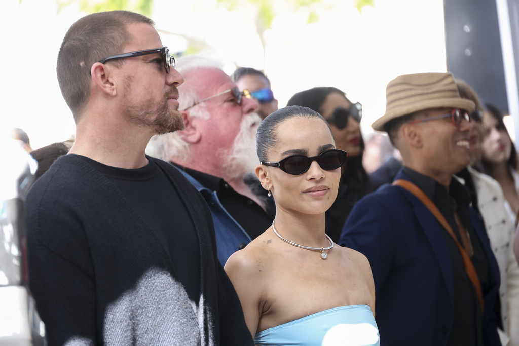 Walk of Fame, Channing Tatum and Zoë Kravitz