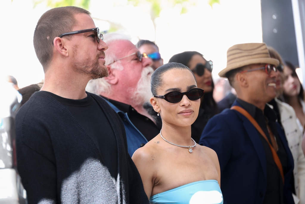 Walk of Fame, Channing Tatum and Zoë Kravitz