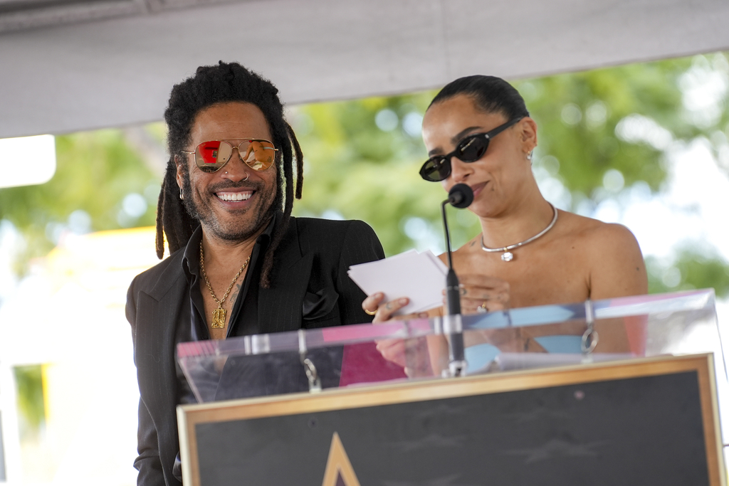 Walk of Fame, Lenny Kravitz, Zoë Kravitz