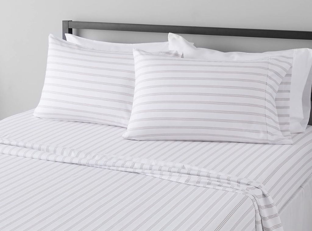 Shoppers Can't Get Enough of These $16.50 Amazon Bed Sheets That Feel So Luxurious 11 Store - Amazon Fundamentals Sheet Plan - Hero Image