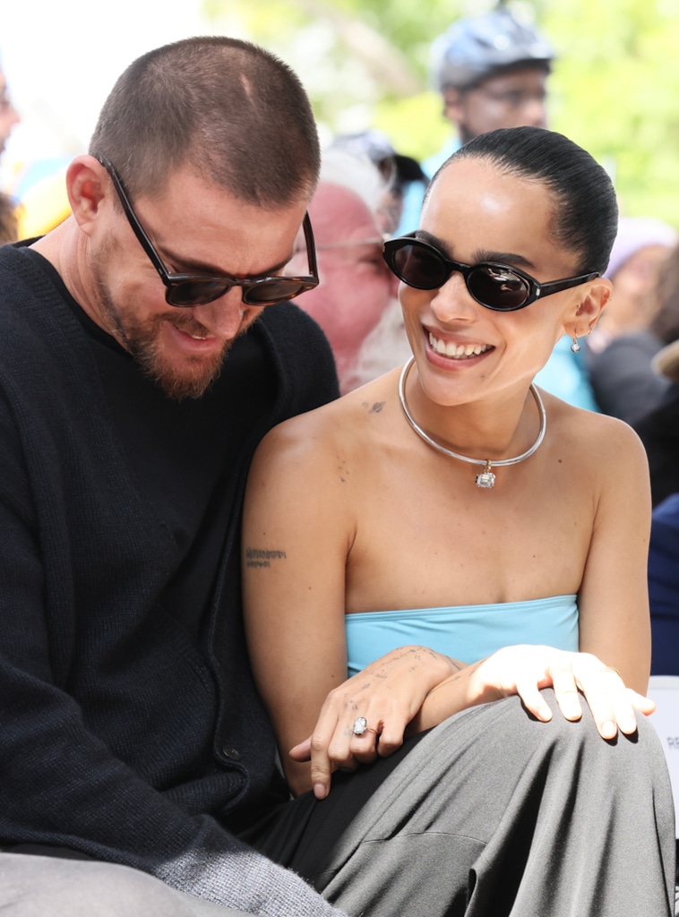 Walk of Fame, Channing Tatum and Zoë Kravitz
