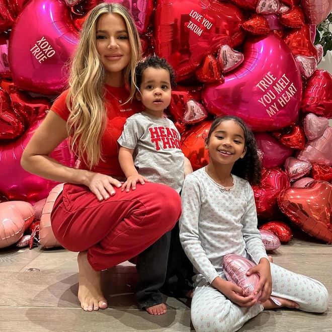 Khloe Kardashian, True Thompson, Tatum Thompson