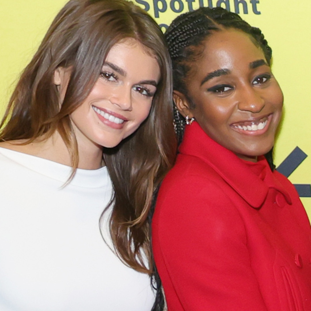 Кая Гербер казва да готвач на още татуировки Моделът и Айо Едебири