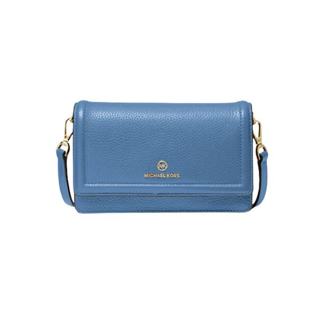 Michael Kors Women's Large Natural Blue MK Print Emry Tote Purse Bag Handbag  | eBay
