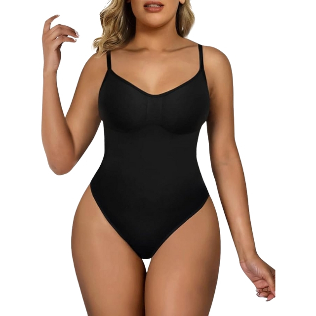Body Suit Shapewear for Women Tummy Control Romper Sleeveless Solid Color  Summer Tummy Control Bodysuit for Women : : Clothing, Shoes 