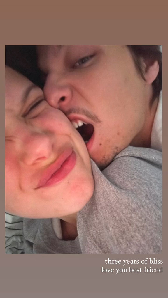 Millie Bobby Brown, Jake Bongiovi, 3rd Dating Anniversary, Instagram, 2024