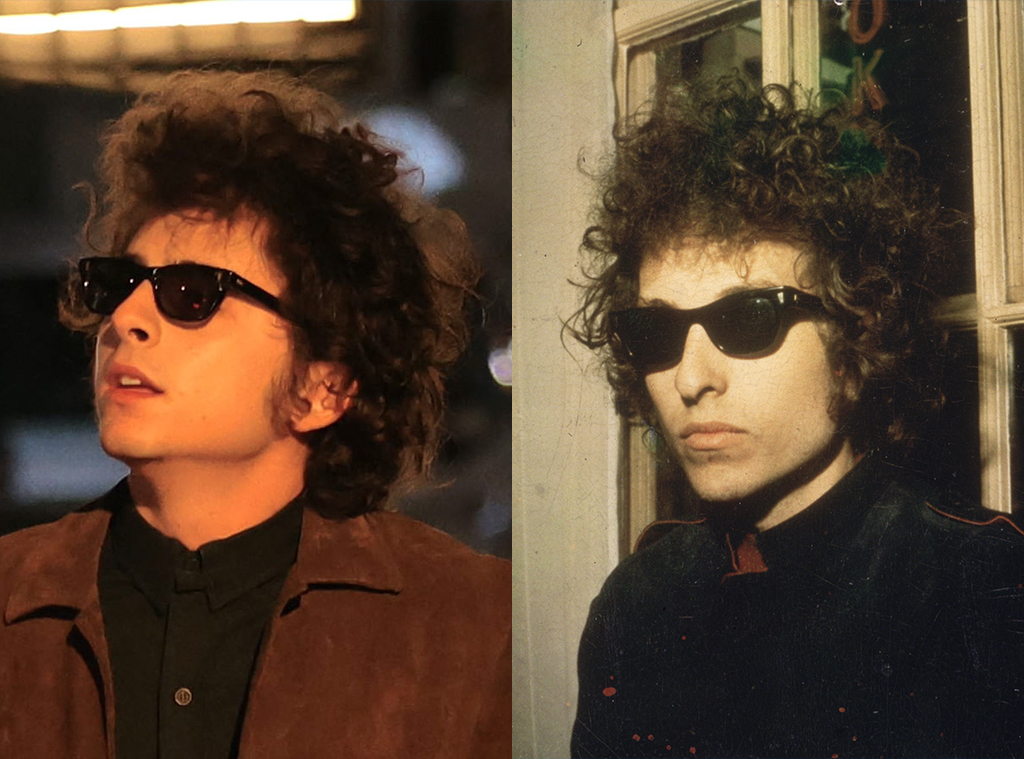 Get Tangled Up in Timothée Chalamet's Bob Dylan Biopic Transformation