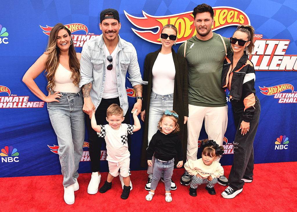 Brittany Cartwright, Jax Taylor, Cruz Michael Cauchi, Lala Kent, Brock Davies, Ocean Kent Emmett, Scheana Shay and Summer Moon