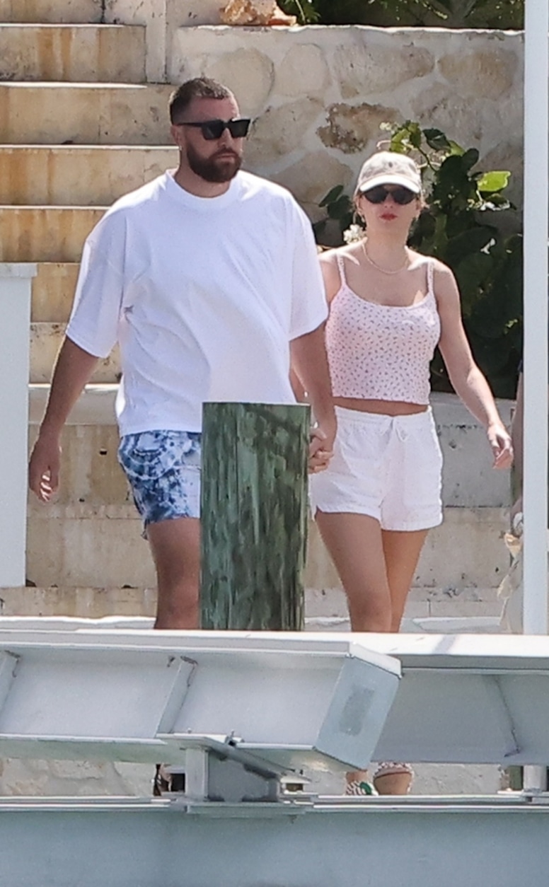 Taylor Swift, Travis Kelce, Bahamas, March 2024, PREMIUM EXCLUSIVE