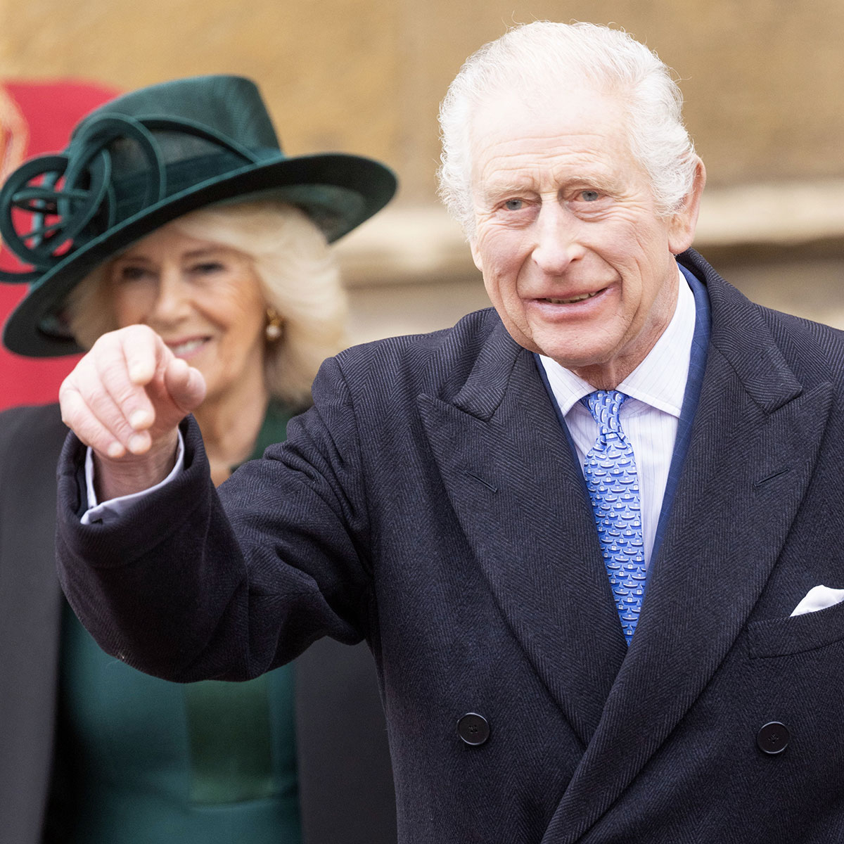 King Charles III, Queen Camilla, Royal Easter Service, 2024