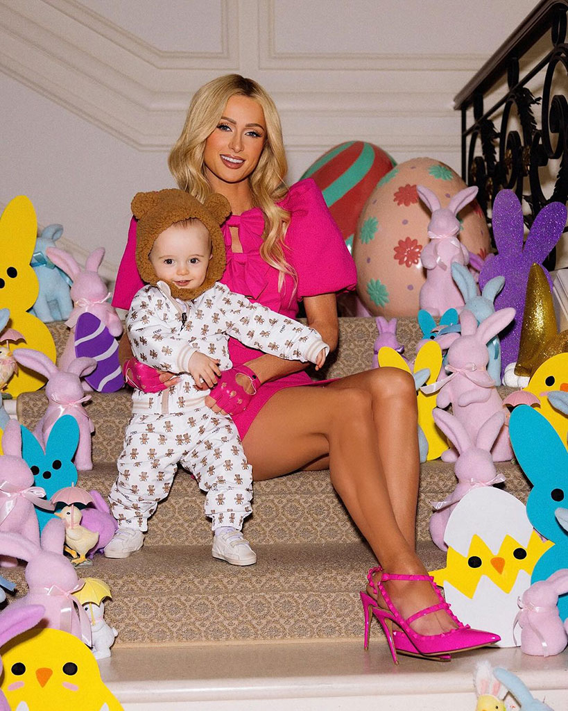 Paris Hilton, Son, Phoenix, Easter 2024