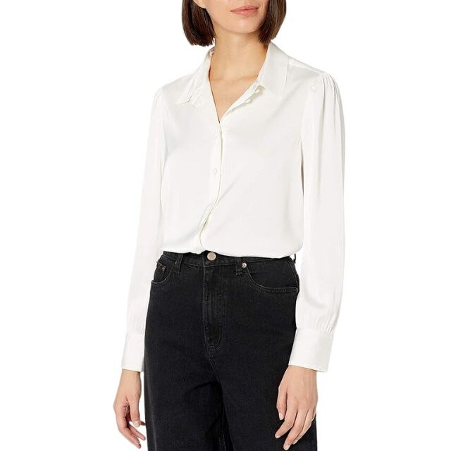 LAOLASI Women's Turtleneck Long Sleeve Slim Fit Basic Bodysuit Shirts,  White, XS : : Clothing, Shoes & Accessories