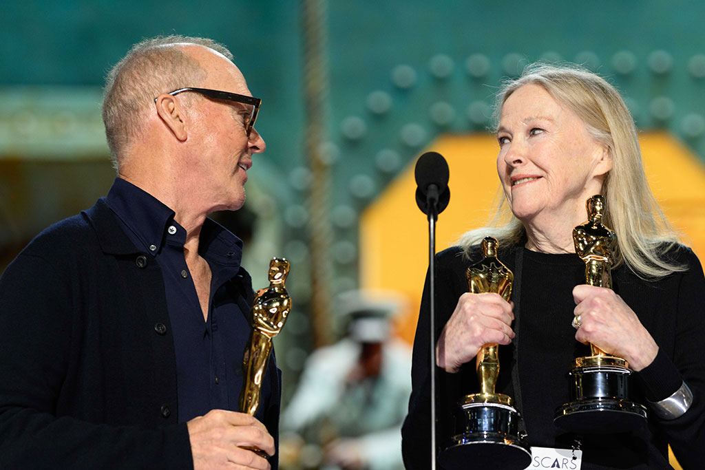 Michael Keaton, Catherine OHara, Oscars 2024 Rehearsal