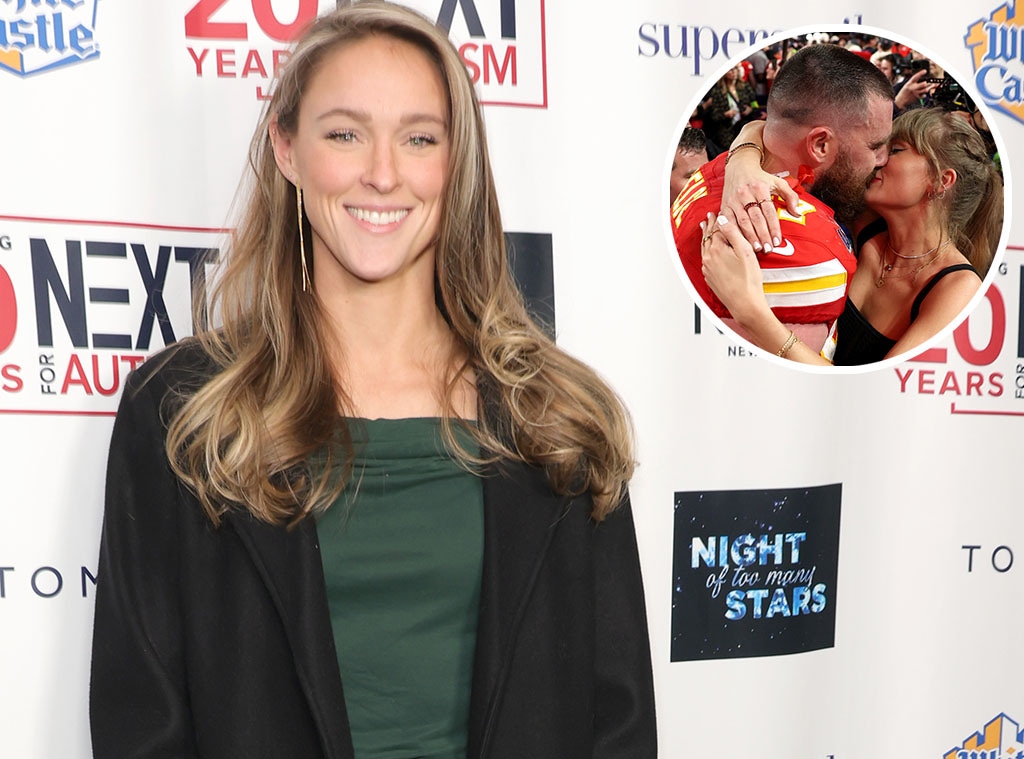 Kylie Kelce Weighs in on “Amazing” Travis Kelce & Taylor Swift Romance