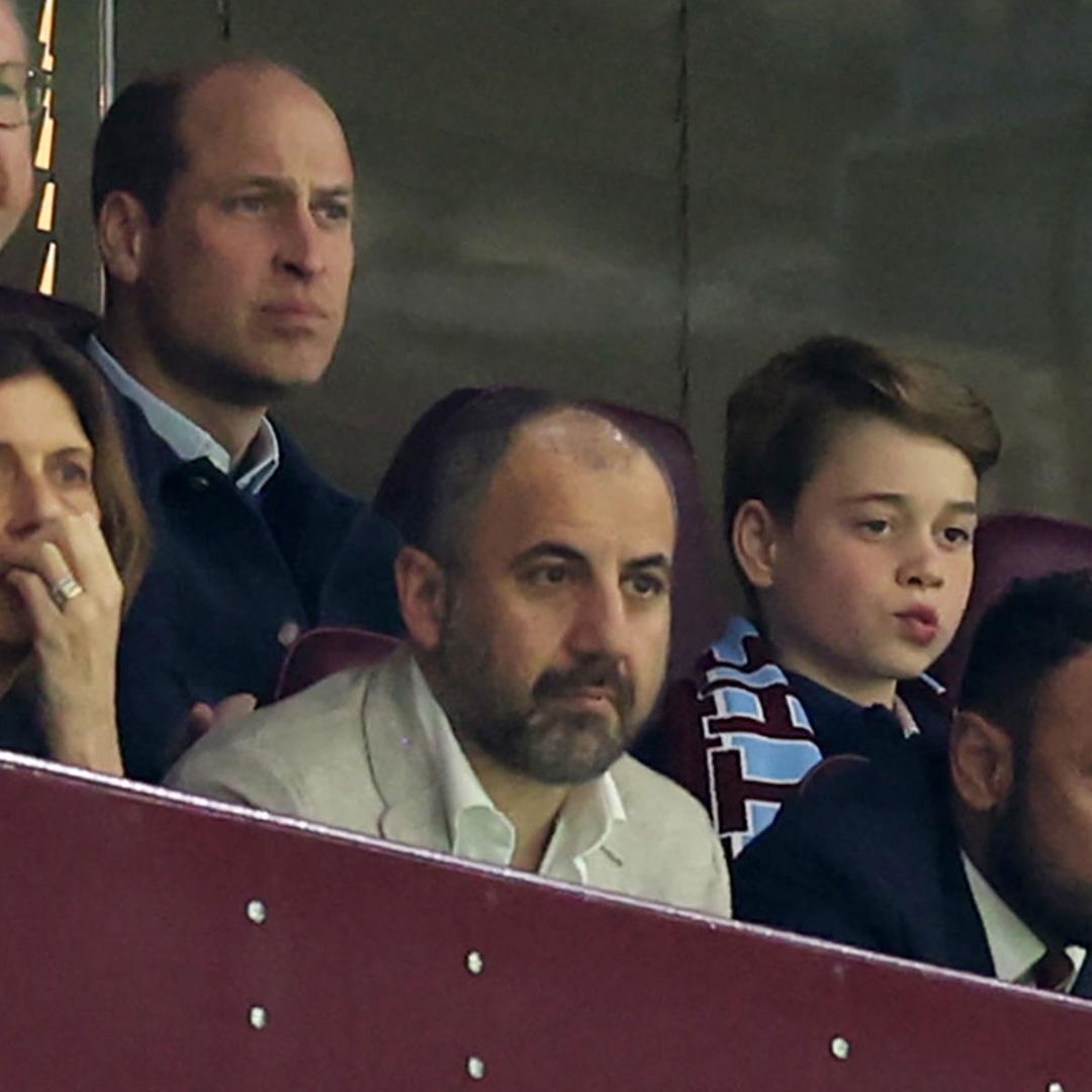 и току що отбеляза сладка разходка между баща и син Принцът на