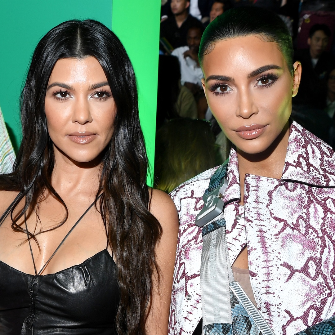 Kourtney Kardashian Responds to Claim Kim Was Shading Her Bikini Pic  E NEWS Kourtney Kardashian Responds to Claim Kim Was Shading Her Bikini Pic  E NEWS
