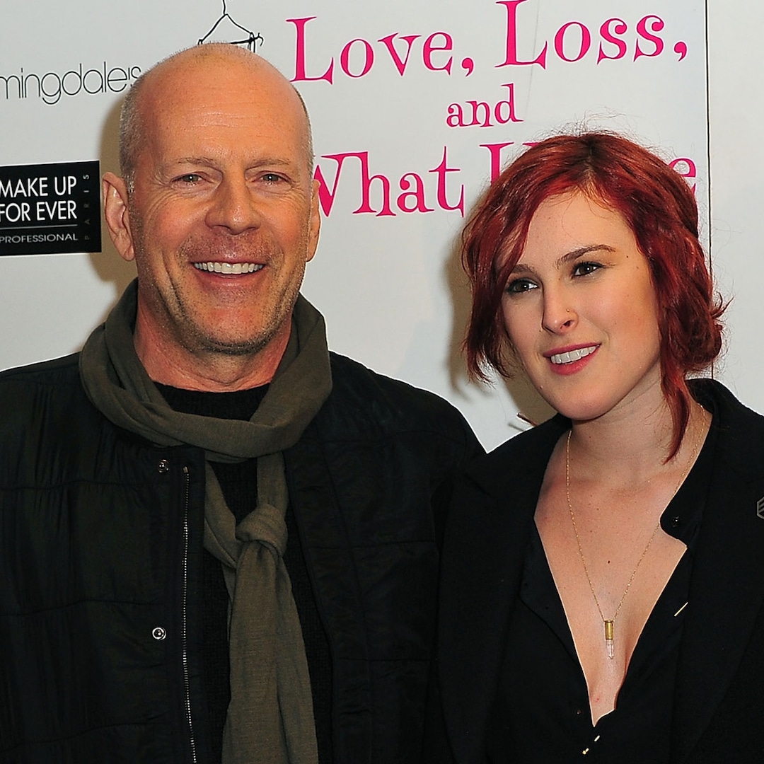 Bruce Willis Holds Rumer Willis' Daughter Lou in Heartwarming Photo