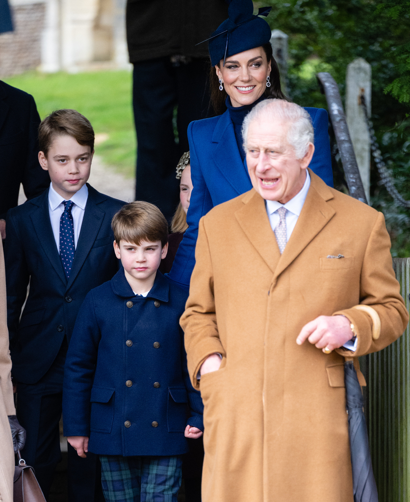 Prince Louis, Prince George, Kate Middleton, King Charles, Christmas 2023