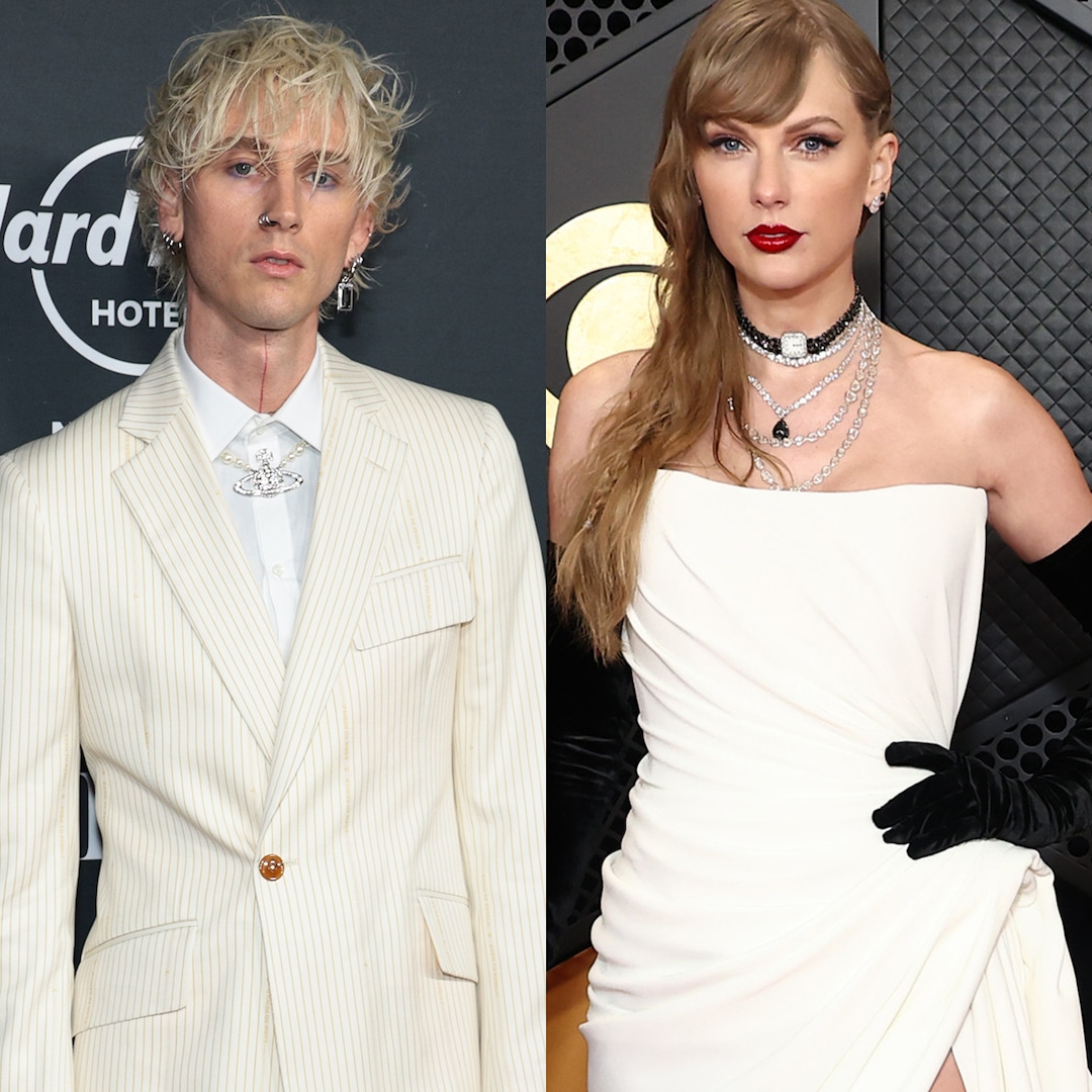 Machine Gun Kelly Is Not Guilty as Sin After Being Asked to Name 3 Mean Things About Taylor Swift – E! Online Machine Gun Kelly Is Not Guilty as Sin After Being Asked to Name 3 Mean Things About Taylor Swift – E! Online