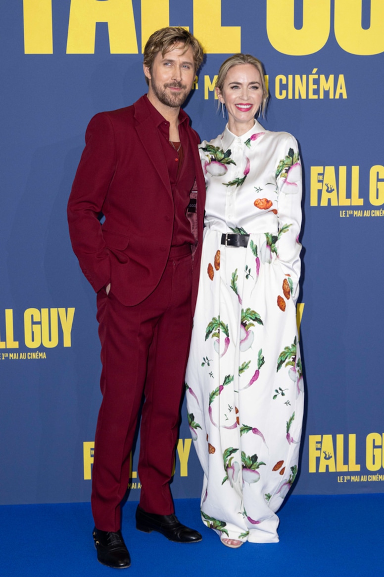 Ryan Gosling, Emily Blunt, Fall Guy Premiere Paris