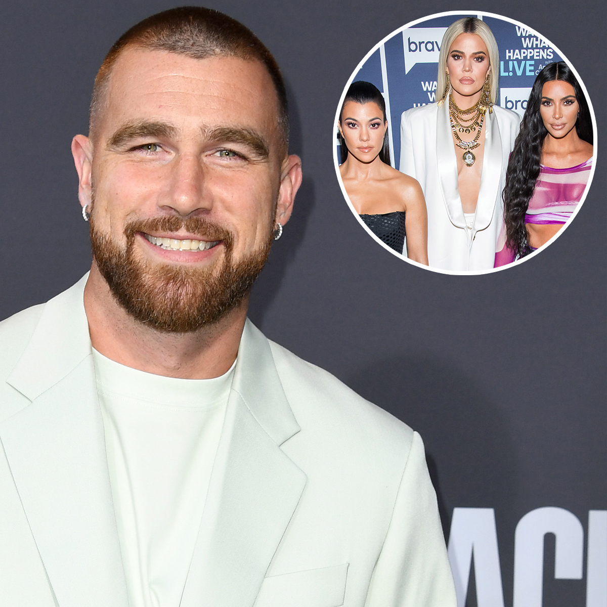 See Travis Kelce React to Kardashian-Jenner Family Comparisons