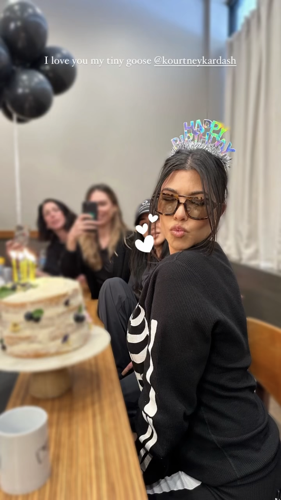 Photos from Kourtney Kardashian Celebrates 45th Birthday at IHOP