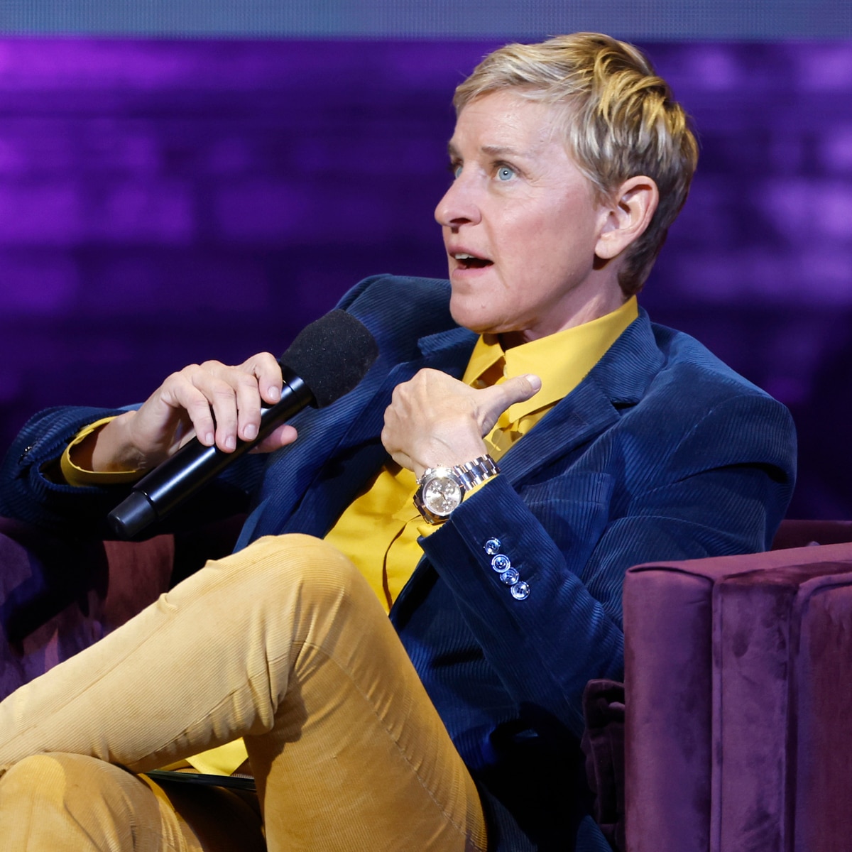 Ellen DeGeneres Says She Was 