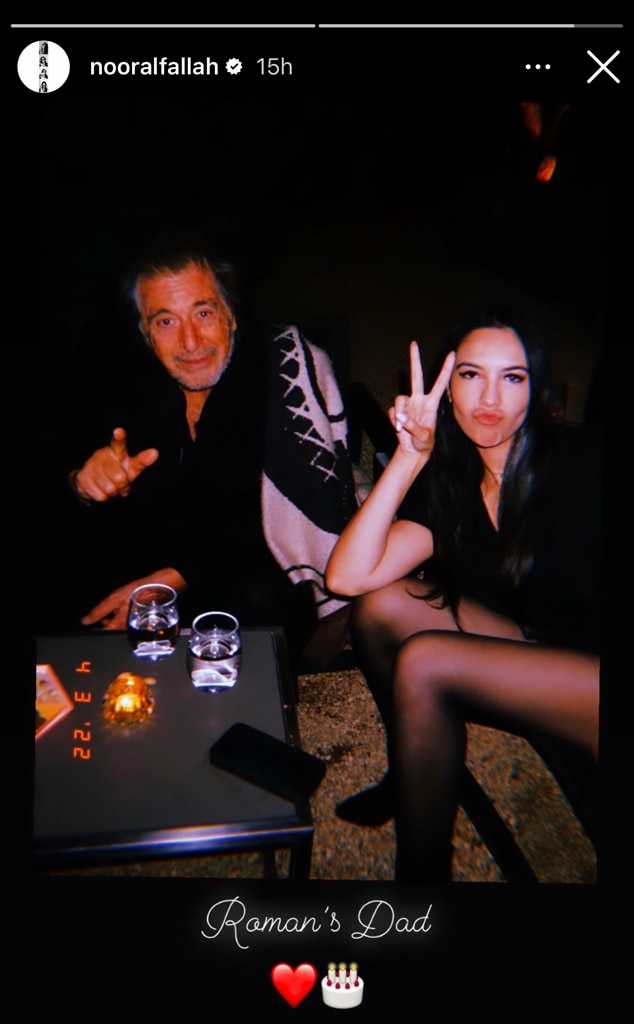 Al Pacino Clarifies Relationship Status With Noor Alfallah