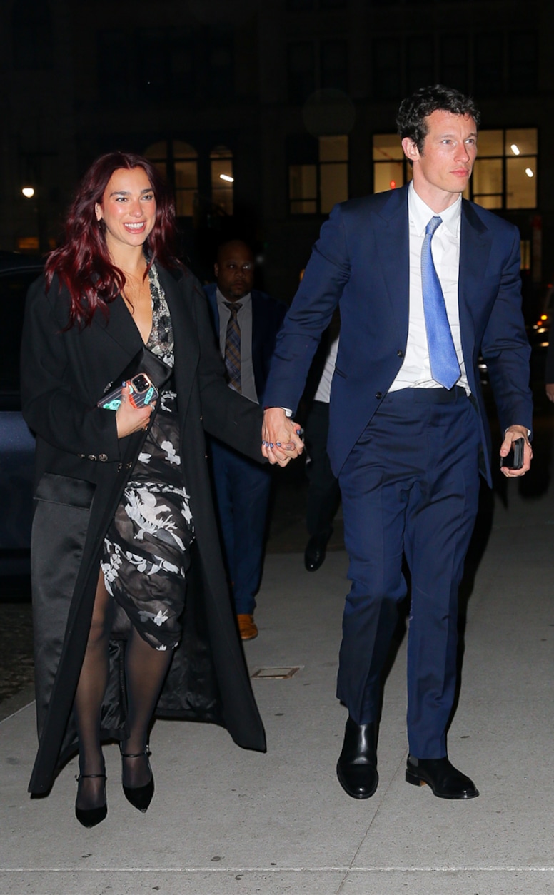 Dua Lipa, Callum Turner, Zero Bond date night, April 2024