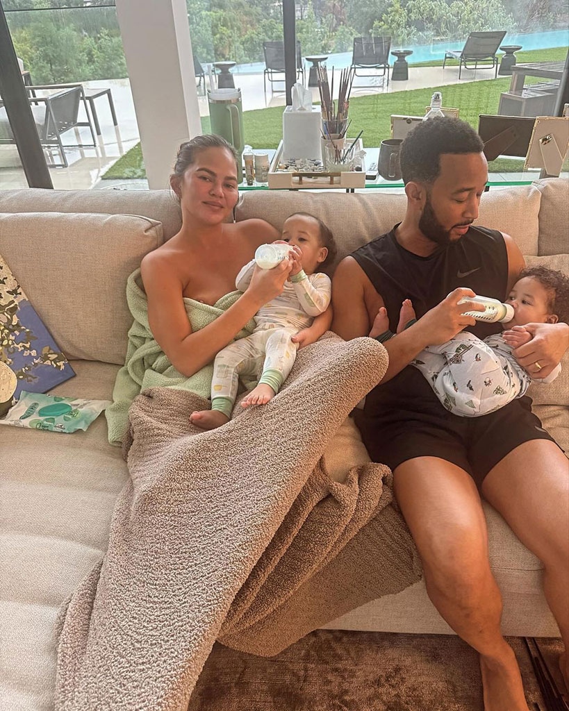 Chrissy Teigen, John Legend, Esti, Wren, Instagram, 2024