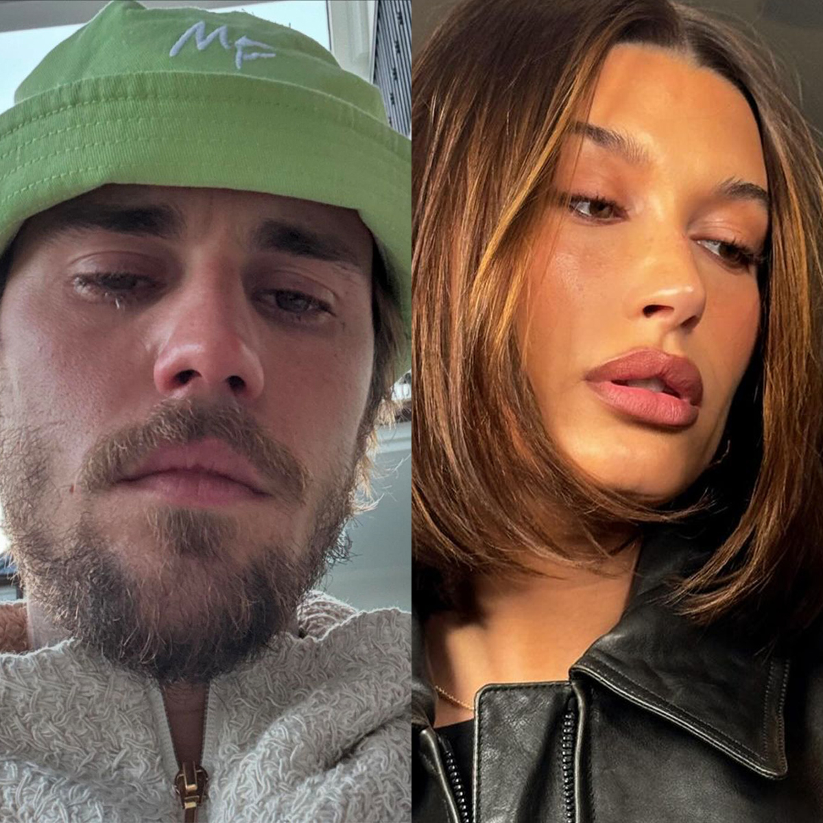 Hailey Bieber's Supportive Comment on Husband Justin Bieber's Tearful Photos: 