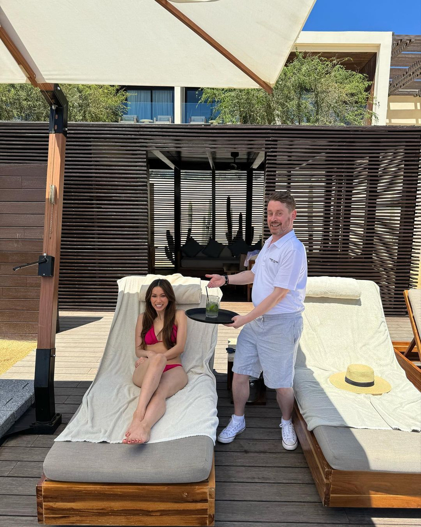 Brenda Song Is Living the Suite Life on Vacation With Macaulay Culkin